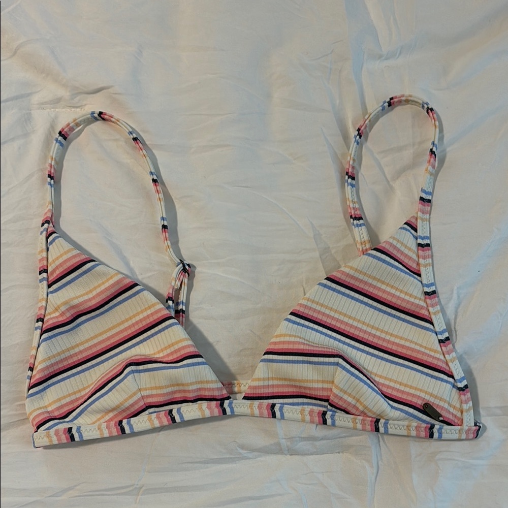 Rip Curl Pink and Orange Bikini with Triangle Top